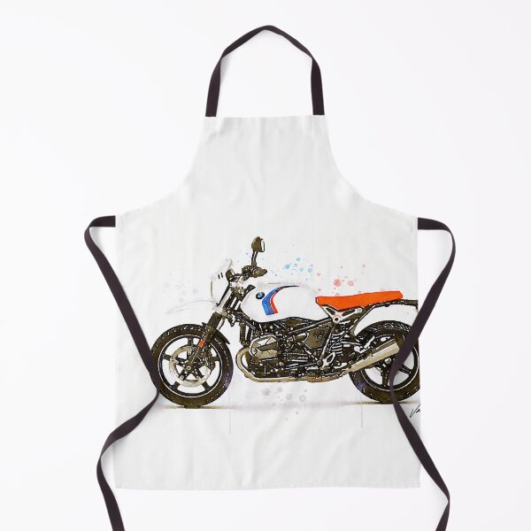 Item preview, Watercolor classic boxer urban motorcycle, awesome gift for a motorcyclist - oryginal artwork by Vart. designed and sold by vartstudio.