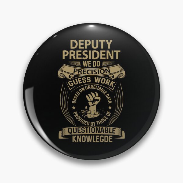 Item preview, Deputy President T Shirt - We Do Precision Job Gift Item Tee designed and sold by smueller39.
