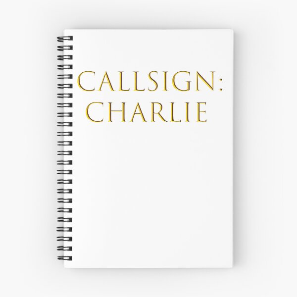 Artikelvorschau, Rufzeichen: Charlie (gold) entworfen und verkauft von CharlieCallsign.