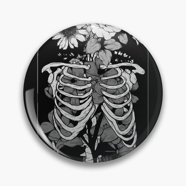 Item preview, Gothic Flower And Bones 14 Classic T-Shirt.png designed and sold by larrypendley.