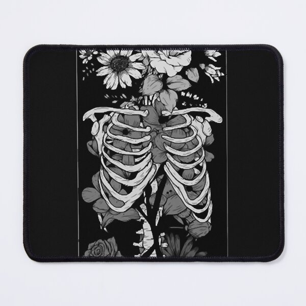 Item preview, Gothic Flower And Bones 14 Classic T-Shirt.png designed and sold by larrypendley.