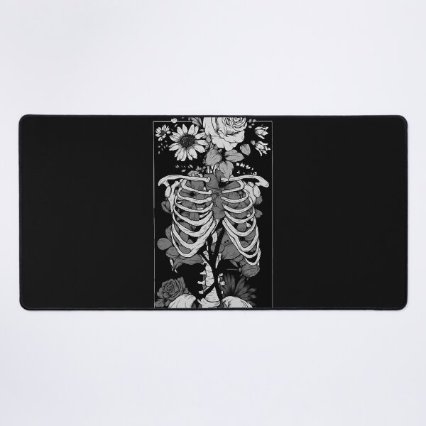 Item preview, Gothic Flower And Bones 14 Classic T-Shirt.png designed and sold by larrypendley.