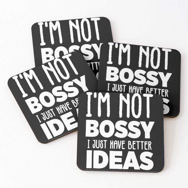 Item preview, I'm not bossy I just have better ideas designed and sold by pnkpopcorn.