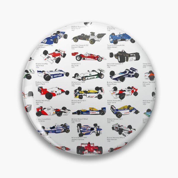 Item preview, 1950_2021 Formula 1 championship winners designed and sold by Alt_ Illustrations.