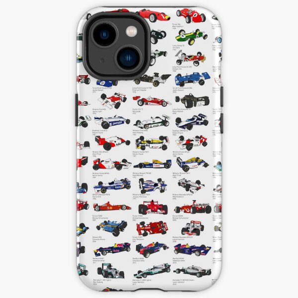 1950_2021 Gewinner der Formel-1-Meisterschaft iPhone Robuste Hülle