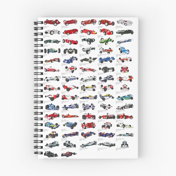 Item preview, 1950_2021 Formula 1 championship winners designed and sold by Alt_ Illustrations.