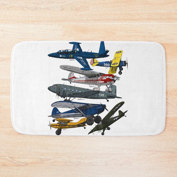 Item preview, DC-3 Stearman Maule Piper Cub Carbon Cub Cessna 195 Fouga Magister designed and sold by Michael Garber.