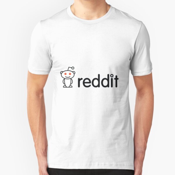 Reddit Logo Slim Fit T-Shirt