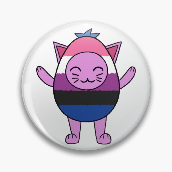 Item preview, Genderfluid Strawberry Cat designed and sold by Icarnea.
