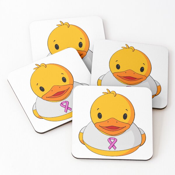 Item preview, Breast Cancer Awareness Rubber Duck designed and sold by Alisha Ober Designs.