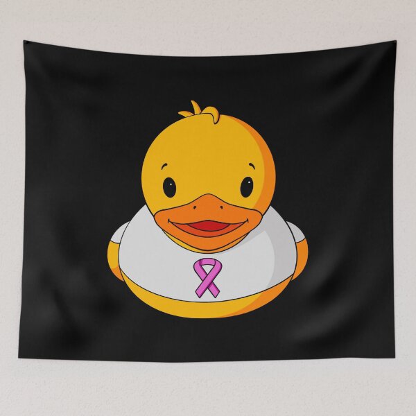 Item preview, Breast Cancer Awareness Rubber Duck designed and sold by Alisha Ober Designs.