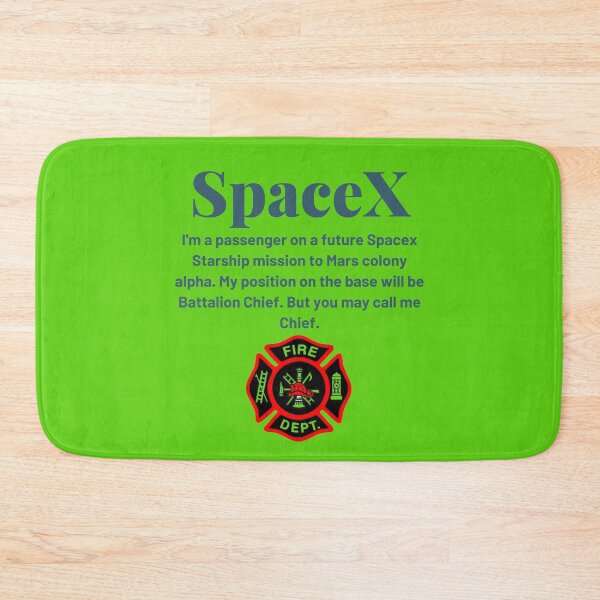 Item preview, SpaceX Battalion Chief. designed and sold by wildwesdesigns.