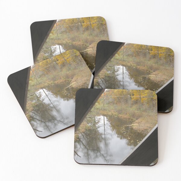 Item preview, Covered Bridge Frames Autumn Landscape designed and sold by MADowdPhotos.