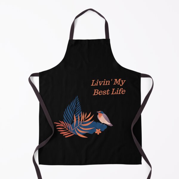 Item preview, Livin My Best Life Love Living The Best Life Birds, Bird Watching Tropical Flowers Positive Message designed and sold by shoutoutshirtco.