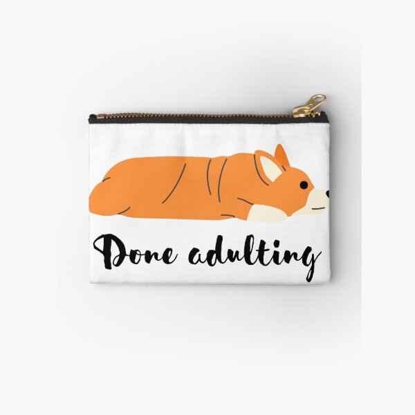 Item preview, Done adulting corgi designed and sold by Archetypealist.