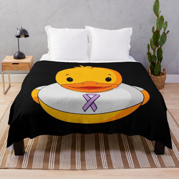 Item preview, Cancer Awareness Rubber Duck designed and sold by Alisha Ober Designs.