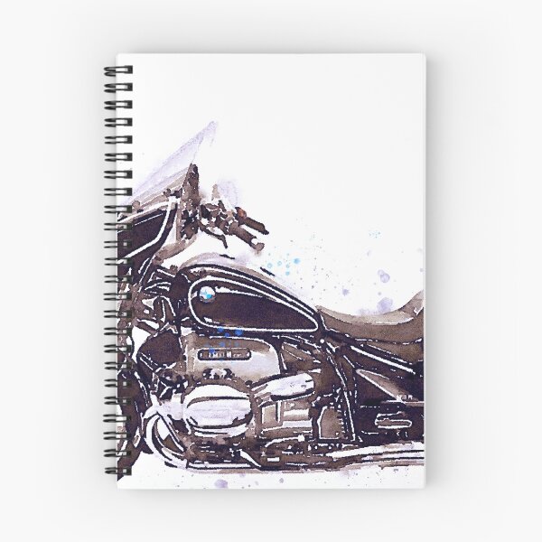 Item preview, Watercolor Classic Tourist Cruser motorcycle, awesome gift for a motorcyclist - oryginal artwork by Vart. designed and sold by vartstudio.