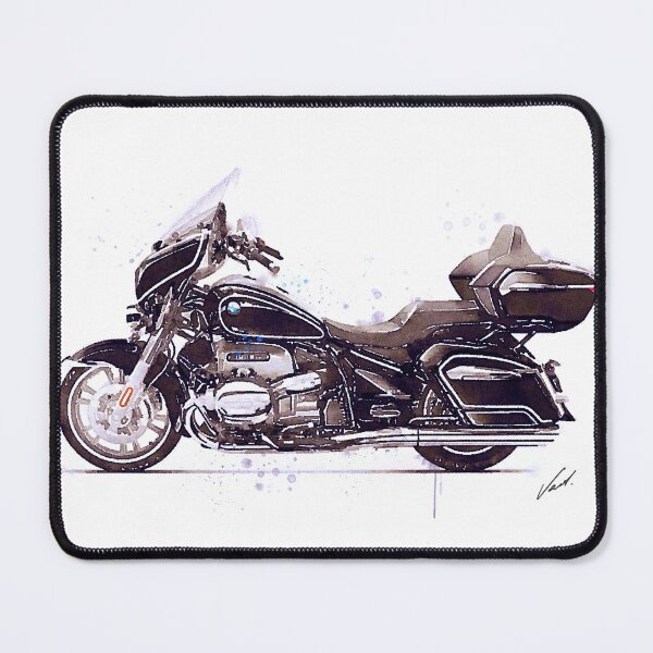 Item preview, Watercolor Classic Tourist Cruser motorcycle, awesome gift for a motorcyclist - oryginal artwork by Vart. designed and sold by vartstudio.