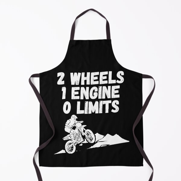 Item preview, 2 Wheels 1 Engine No Zero 0 Limit Motocross Dirt Bike Racing designed and sold by shoutoutshirtco.