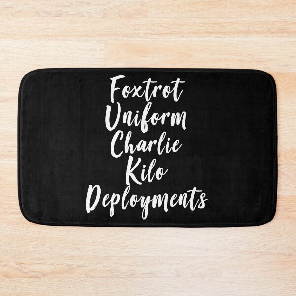 Item preview, Foxtrot Uniform Charlie Kilo Deployments Screw Them T Shirt designed and sold by shoutoutshirtco.