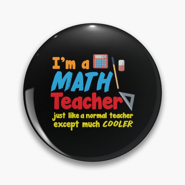 Item preview, Im a Math TeacherJust Like a Normal Except Much Cooler designed and sold by shoutoutshirtco.