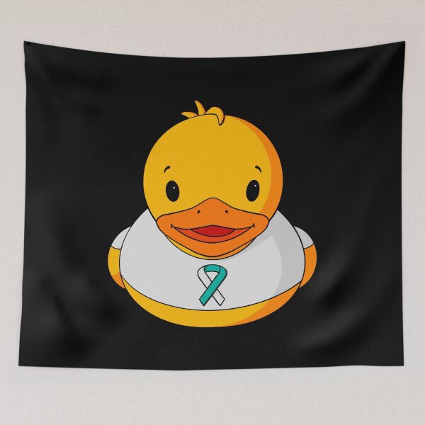 Item preview, Cervical Cancer Awareness Rubber Duck designed and sold by Alisha Ober Designs.