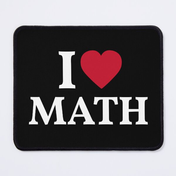 Item preview, I Love Math designed and sold by manishfzr1995.