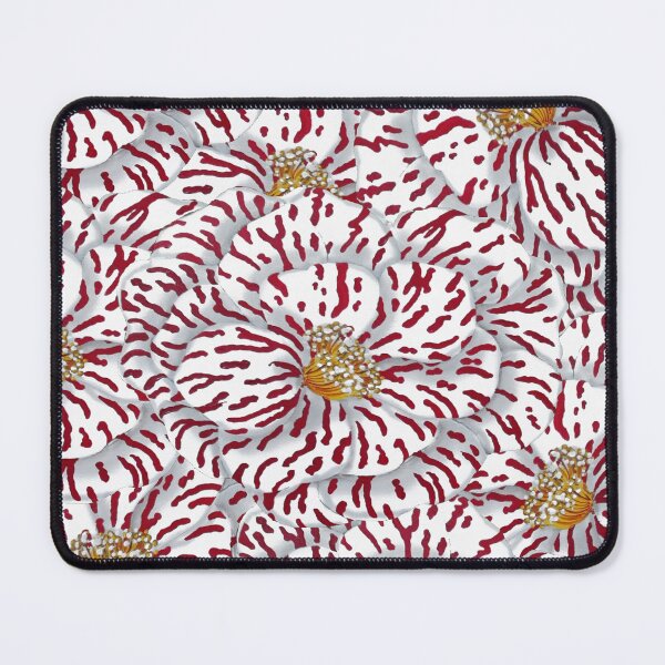 Item preview, Camellia Flower Psychedelic Red Chameleon, art by Miguel Matos Official designed and sold by MiguelMatosArt.