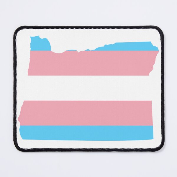 Artikelvorschau, Trans-Flagge Oregon entworfen und verkauft von beerhamster.