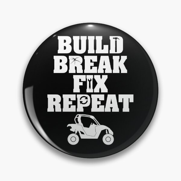 Item preview, Build Break Fix Repeat Four Wheeling Mudding Racing T Shirt designed and sold by shoutoutshirtco.