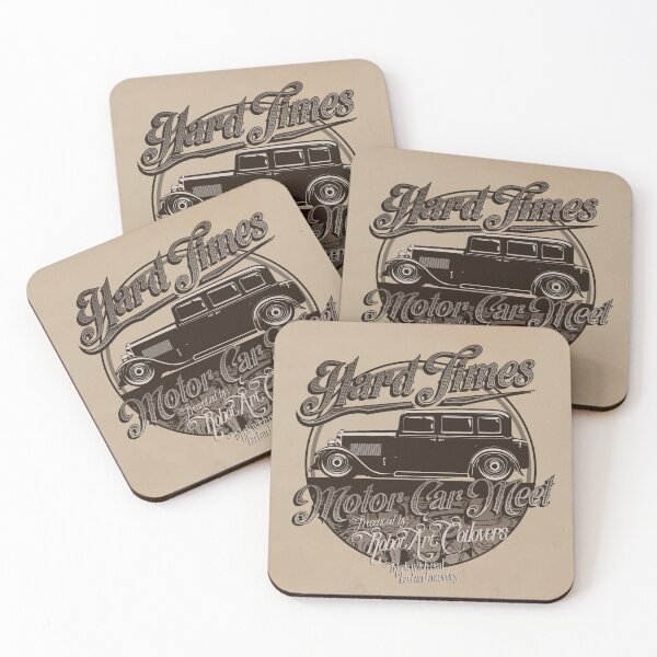 Item preview, Hard Times Motor Car Meet designed and sold by Robot-Art.