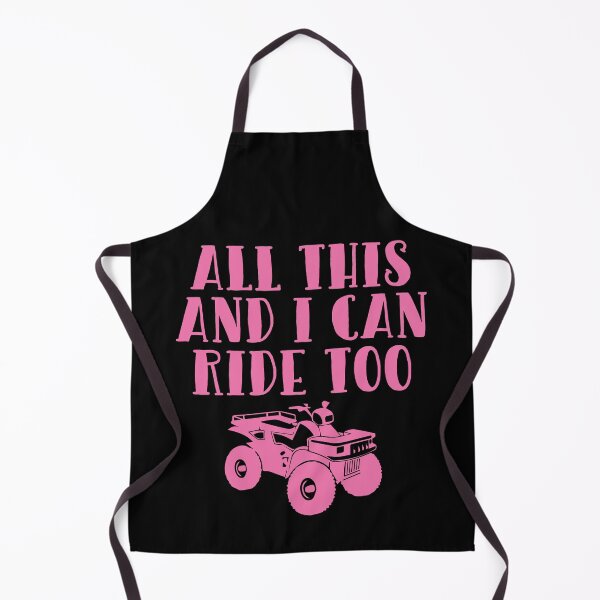 Item preview, All This and I Can Ride Too Four Wheeler T Shirt designed and sold by shoutoutshirtco.