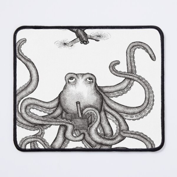 Item preview, Drone Octopus designed and sold by aliciakeyser.