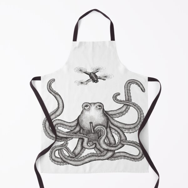 Item preview, Drone Octopus designed and sold by aliciakeyser.