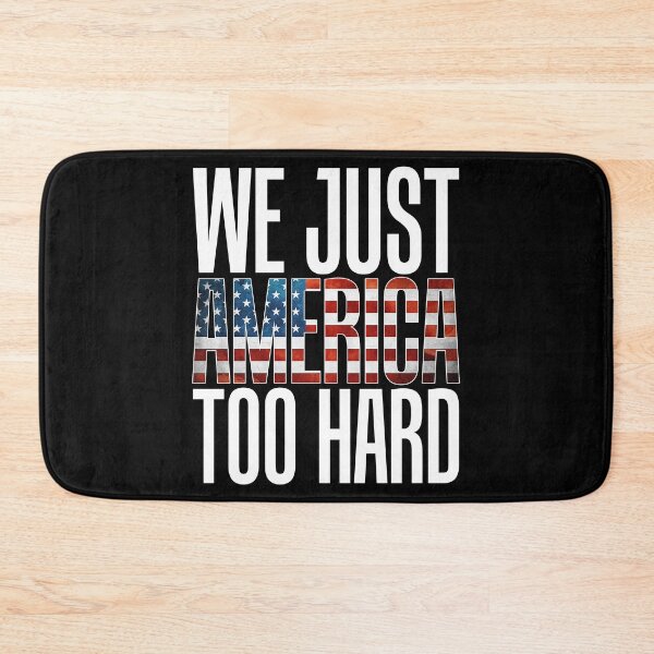 Item preview, We Just America Too Hard Party Gonna Send It USA T Shirt Tee designed and sold by shoutoutshirtco.