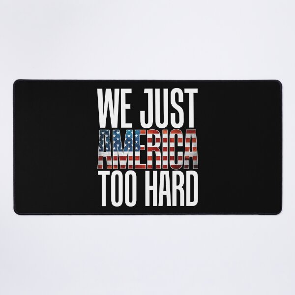 Item preview, We Just America Too Hard Party Gonna Send It USA T Shirt Tee designed and sold by shoutoutshirtco.