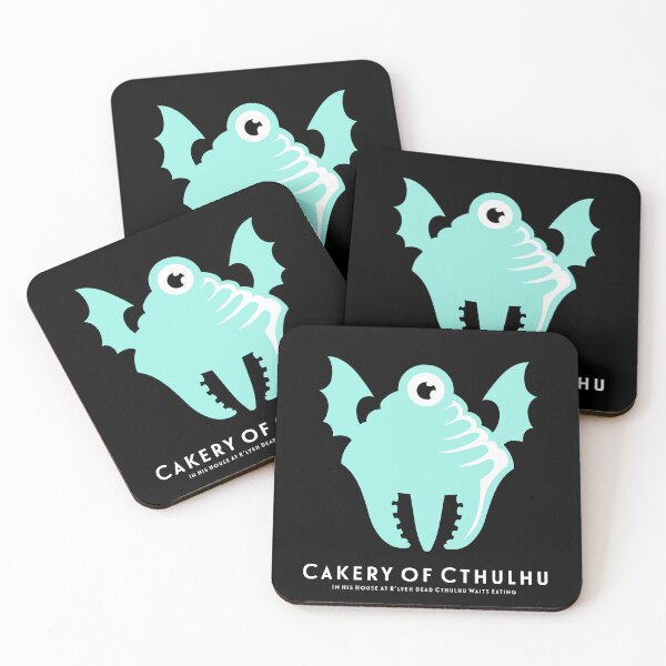 Item preview, Cakery of Cthulhu - Mint on Black designed and sold by AliceQuinn.