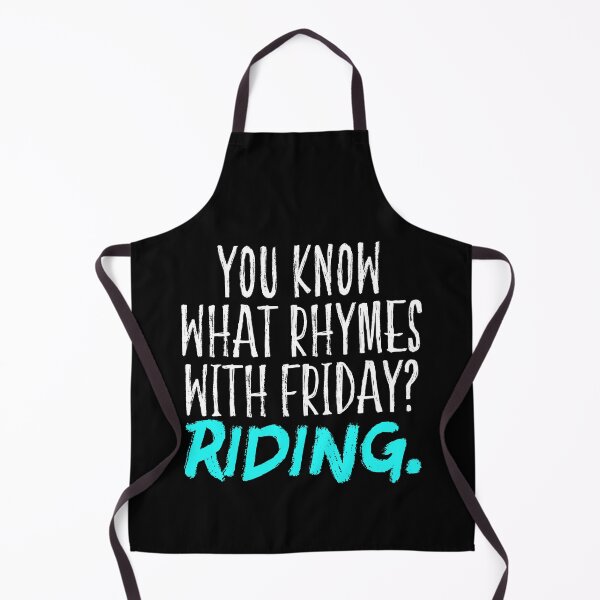 Item preview, Know what Rhymes with Friday Riding Motocross T Shirt designed and sold by shoutoutshirtco.