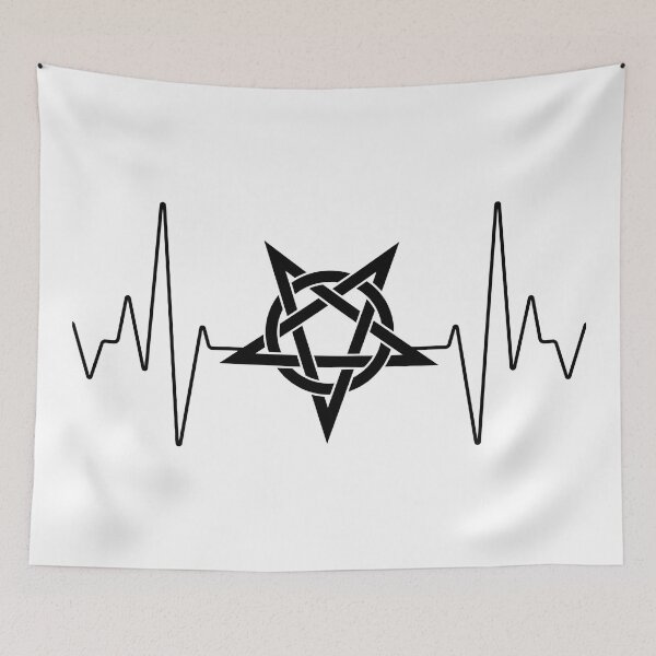 Item preview, pentagram designed and sold by DesignBySwanson.