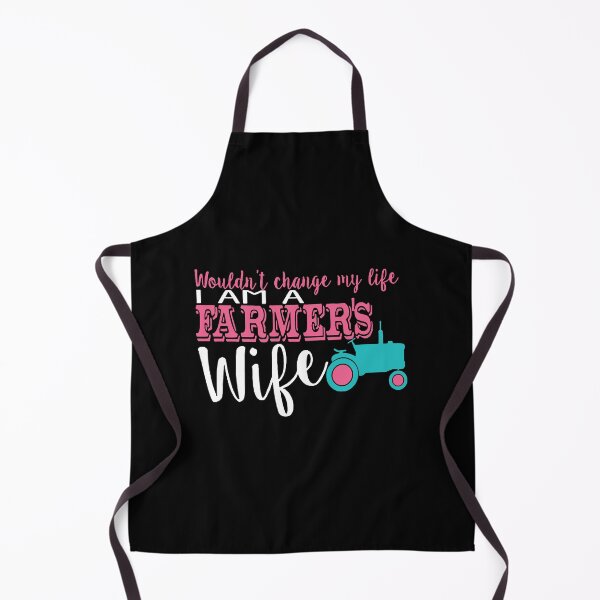 Item preview, I Wouldn't Change My Life I Am a Farmers Wife Tractor Tee designed and sold by shoutoutshirtco.