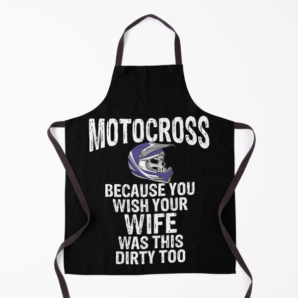 Item preview, Motocross You Wish Your Wife Was This Dirty Muddy Dirt Bikes designed and sold by shoutoutshirtco.