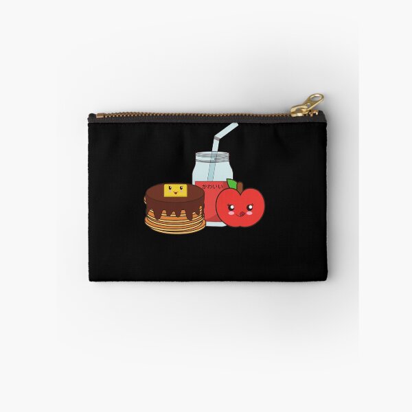 Item preview, Apple Drink and Chocolate Butter Pancake Kawaii Artwork KA012 designed and sold by JorgeNoneGarci4.