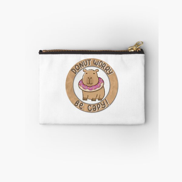 Item preview, “Donut Worry Be Capy” … Don’t worry be happy designed and sold by KapiCapybara.