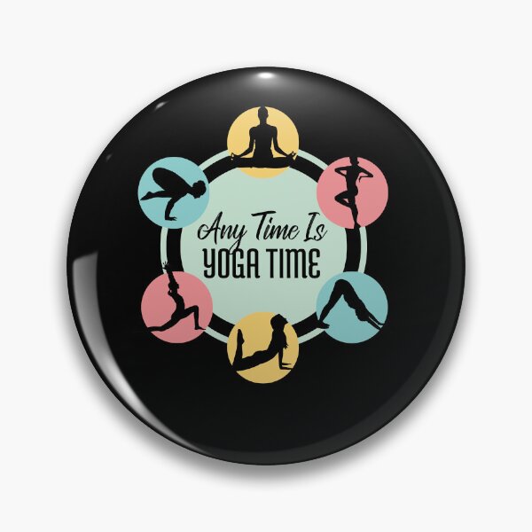 Item preview, Any Time Is Yoga Time designed and sold by JorgeNoneGarci4.