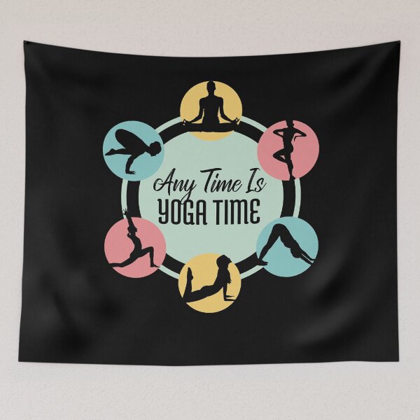Item preview, Any Time Is Yoga Time designed and sold by JorgeNoneGarci4.