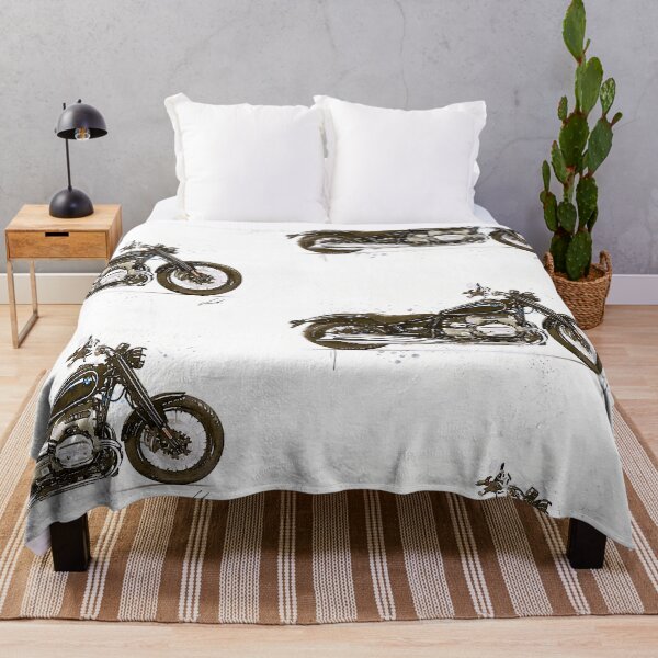 Item preview, Watercolor Classic Cruser motorcycle, awesome gift for a motorcyclist - oryginal artwork by Vart. designed and sold by vartstudio.