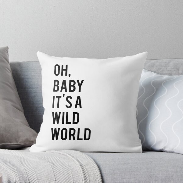 Item preview, Oh Baby It's A Wild World,Wall Decor, Modern Art Print, Wall Art Printable, Printable Wall Art Nursery, Quote Wall Art designed and sold by Nathan Moore.