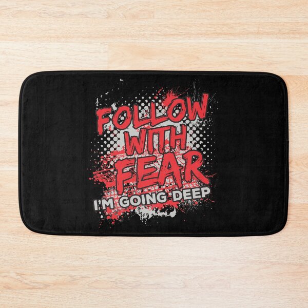 Item preview, Follow With Fear I'm Going Deep Off Road Mudding ATV Mud Bog designed and sold by shoutoutshirtco.