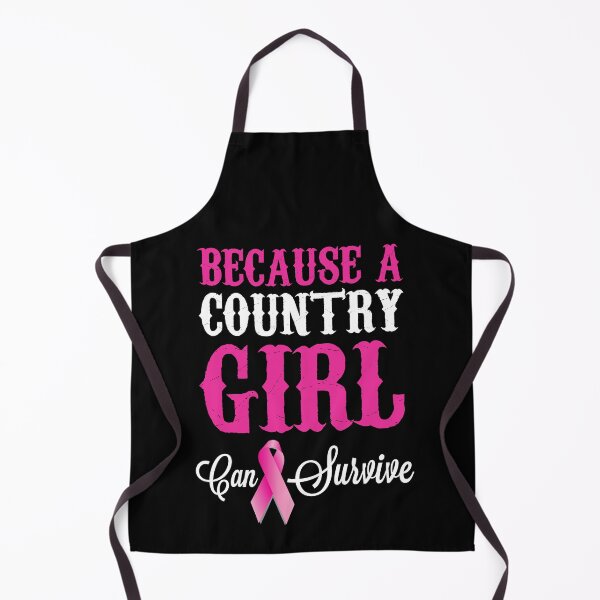 Item preview, Porque una chica de campo puede sobrevivir al cáncer de mama designed and sold by shoutoutshirtco.