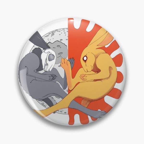Item preview, Frith and Black Rabbit of Inle Watership Down Dichotomy design designed and sold by rayisbun.